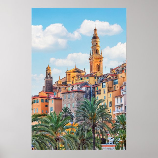 Menton Architecture Poster (Vorne)