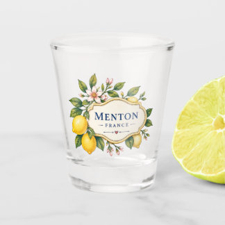 Menton Lemon French Riviera Shot Glass Schnapsglas