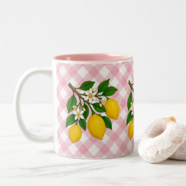 Menton Lemon Two-Tone Mug Zweifarbige Tasse