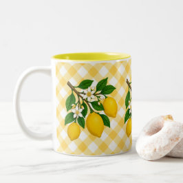 Menton Lemon Two-Tone Mug Zweifarbige Tasse