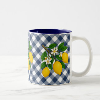 Menton Lemon Two-Tone Mug Zweifarbige Tasse