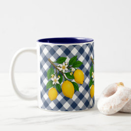 Menton Lemon Two-Tone Mug Zweifarbige Tasse