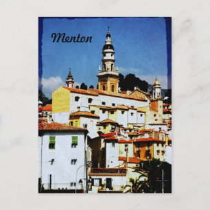 Menton, Provence Postkarte