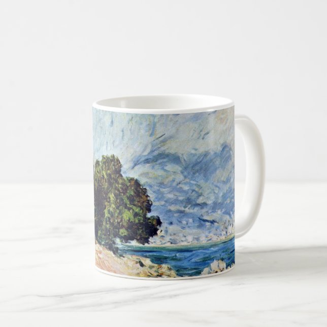 Menton Seen von Cap Martin von Claude Monet Kaffeetasse (VorderseiteRechts)