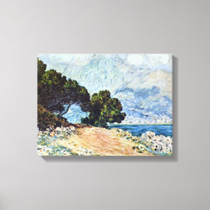 Menton Seen von Cap Martin von Claude Monet Leinwanddruck