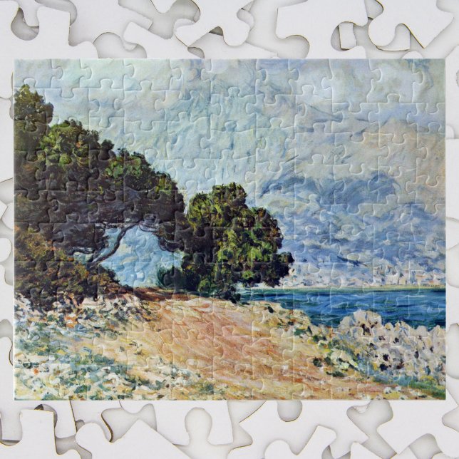 Menton Seen von Cap Martin von Claude Monet Puzzle (Von Creator hochgeladen)