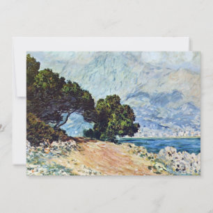 Menton vom Cap Martin von Claude Monet