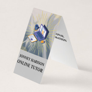 Mentor Coach Silver Gray Visitenkarten