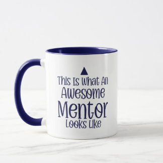 Mentor Dankeschön Tasse – Personalisiertes Geschen