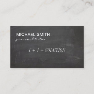 Mentor / Erzieher / Berater Visitenkarte