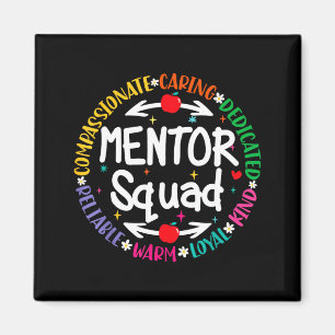Mentor-Lehrer Inspirieren Beeinflussen Coach Zurüc Magnet