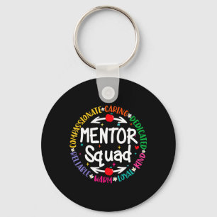 Mentor-Lehrer Inspirieren Beeinflussen Coach Zurüc Schlüsselanhänger