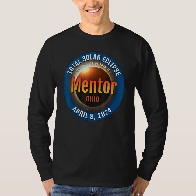 Mentor Ohio OH Gesamtsolarausstoß 2024 3 T-Shirt (Vorderseite)