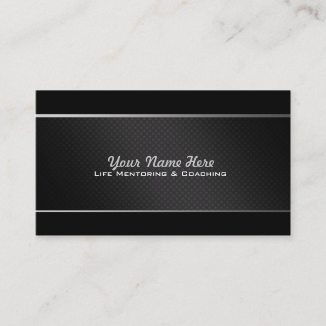 Mentoring und coachte Geschäfts-Karten Visitenkarte (Vorderseite)
