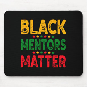 Mentors der schwarzen Geschichte Problem Afrikanis Mousepad