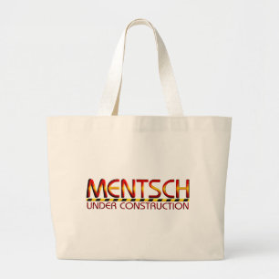 Mentsch Jumbo Stoffbeutel
