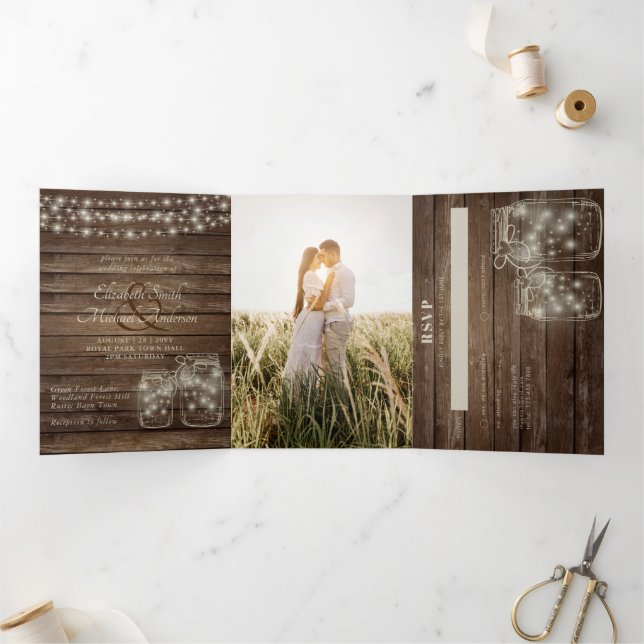 Menü des FOTOS Wedding INVITE-UAWG (Innenseite)