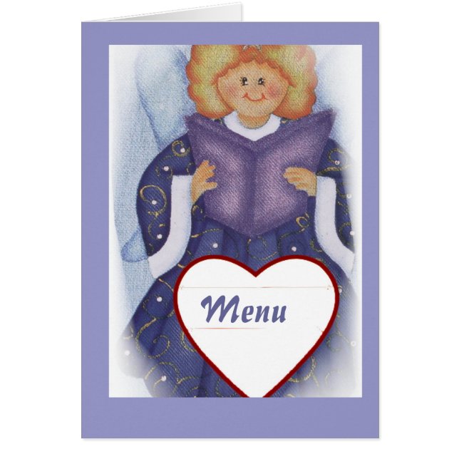 Menü / Ementa (Vorne)