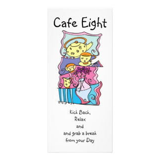 Menü-Karte Werbekarte