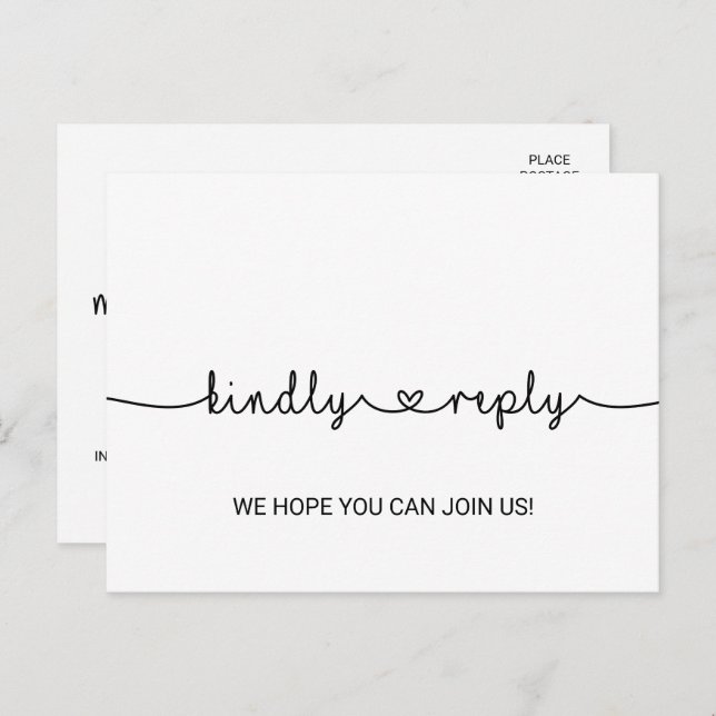 Menü "Liebe" UAWG Postkarte auswählen (Vorne/Hinten)