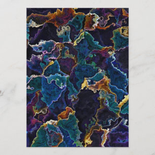 Menü "Oil Slick" Menükarte