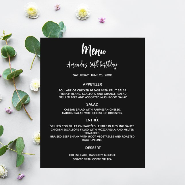 Menü-Programm Schwarz-weiß (Von Creator hochgeladen)