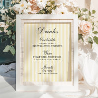 Menü "Soft Yellow Strips" (Gelbe Streifen) Bar