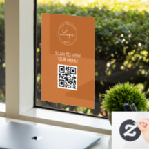 Menü "Terracotta Scan Me QR Code Preisliste"