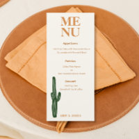 Menü "Wüstenhochzeit"