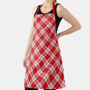 Menzies Roter Clan Tartan Schottisch Kariert Schürze