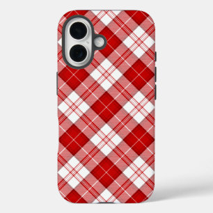 Menzies Tartan kariert iPhone 16 Hülle