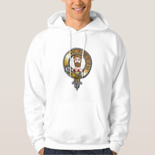 Menzies Wappen Abzeichen Hoodie