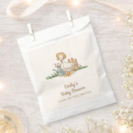 Meodow Vintag Little Duckling Garden Babydusche Geschenktütchen