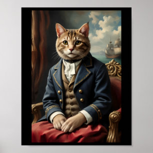 Meow-Aufkleber Poster
