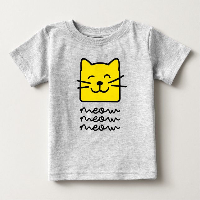 Meow Baby T-shirt (Vorderseite)