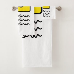 Meow Badhandtuch Set