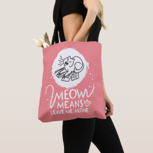 Meow bedeutet, mich allein Verlassen - zornige, fl