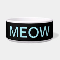 Meow Cat Bowl