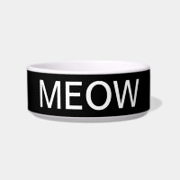 Meow Cat Bowl