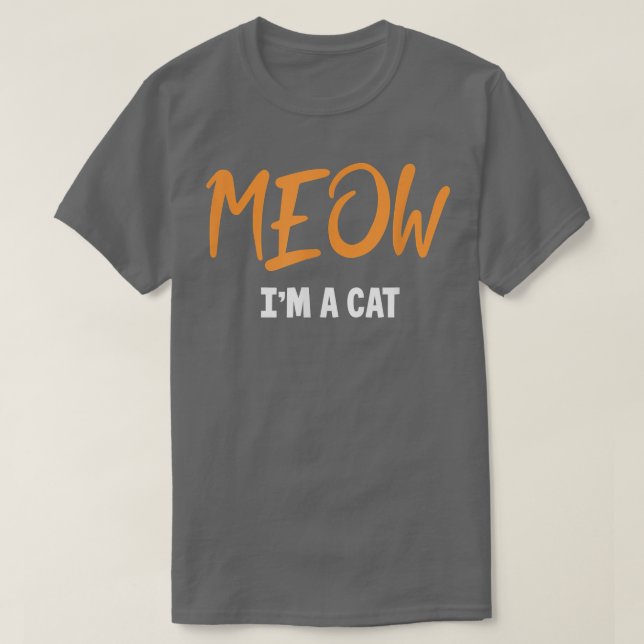 Meow Cat Halloween Kostüm Katze Mama Katze Vater  T-Shirt (Design vorne)