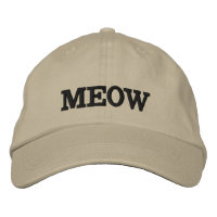 MEOW CAT HATS