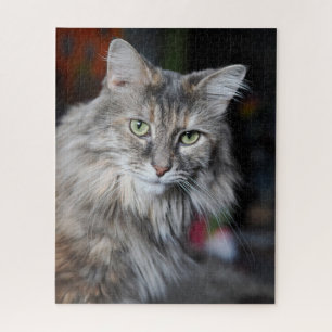 Meow Cat Portrait Puzzle
