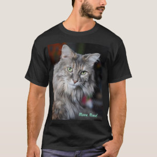 Meow Cat Portrait T-Shirt
