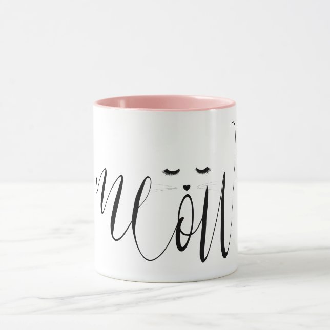 Meow Cat Tasse (Zentrum)