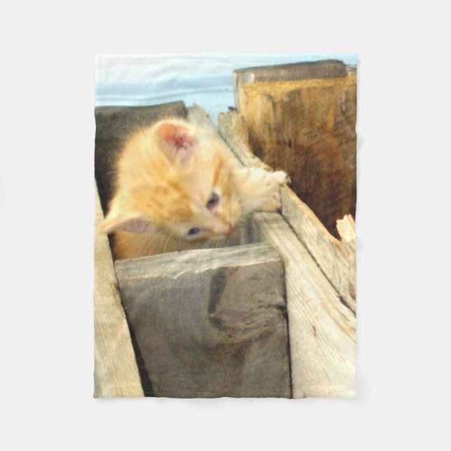 Meow Cats 1 Fleece Blanket (Vorderseite)