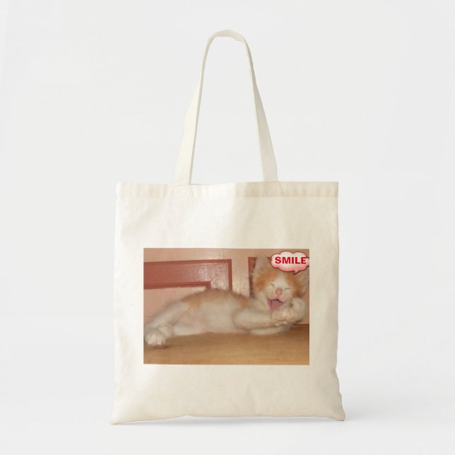 Meow Cats 7 Totbeutel Tragetasche (Vorne)