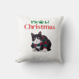 MEOW CHRISTMAS CAT KISSEN