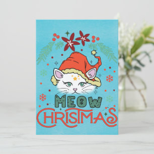 Meow Christmas Feiertagskarte