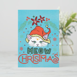 Meow Christmas Feiertagskarte