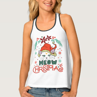 Meow Christmas Tanktop